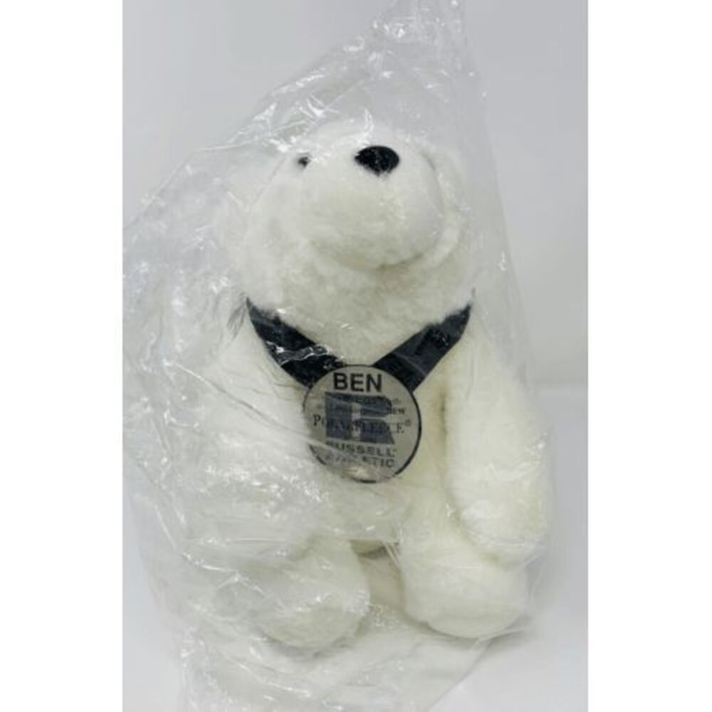Russell Athletic‎ Plush Polar Bear Ben "Free Gift" With Purchase Polarfleece NEW